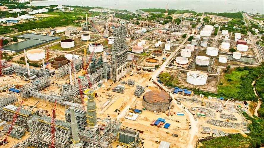 Refinería de Cartagena. Foto: Colprensa