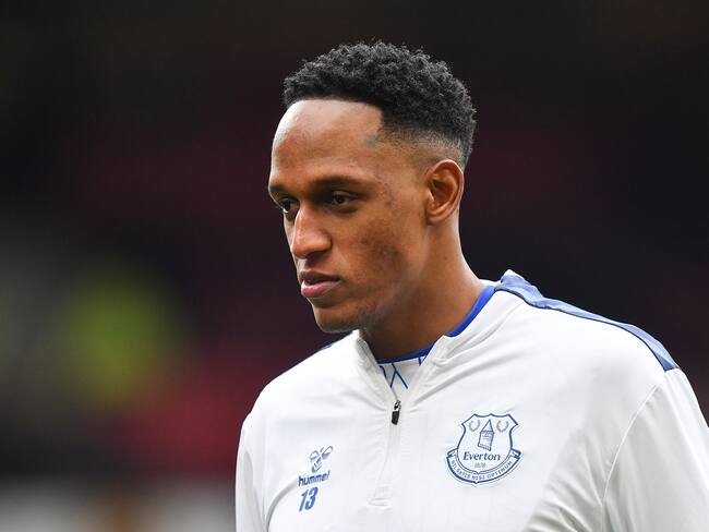Yerry Mina, defensor del Everton. (Photo by Dave Howarth - CameraSport via Getty Images)