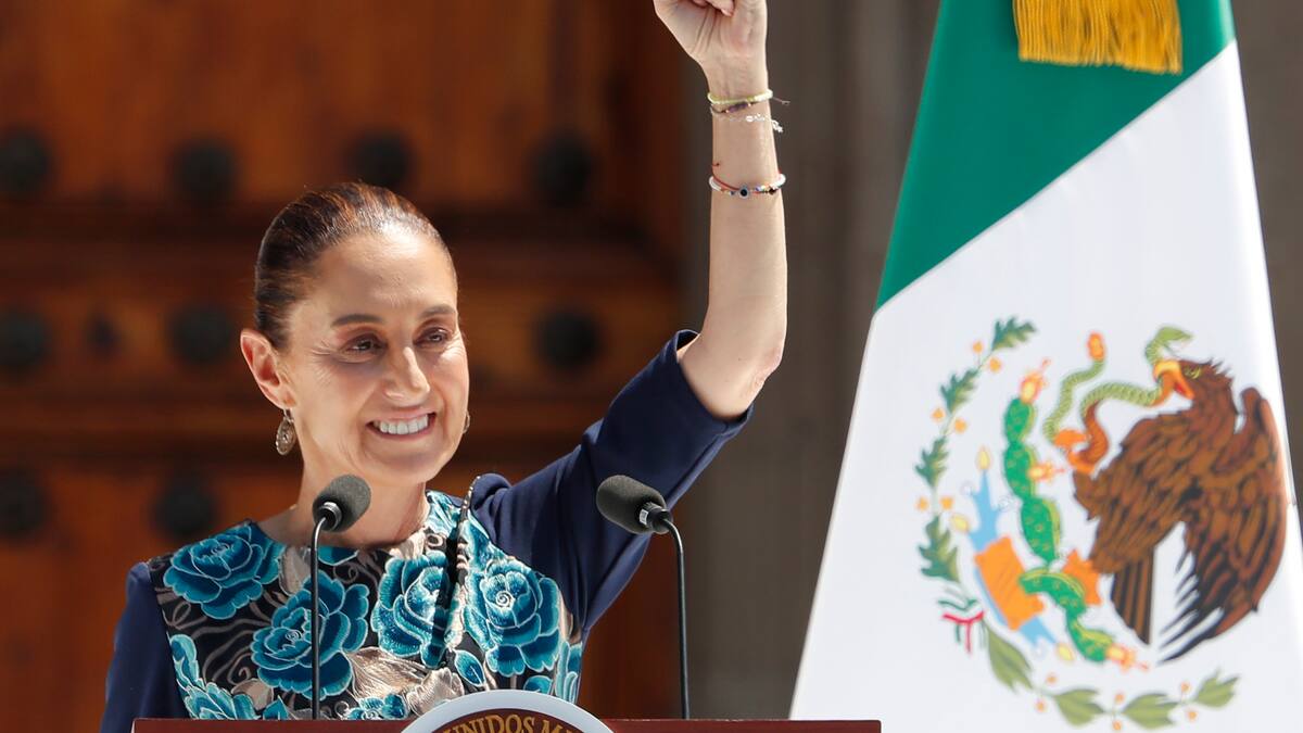 Presidenta de México dice que “prevaleció el diálogo” con EEUU para pausar aranceles