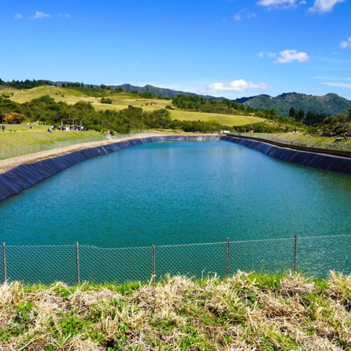 CAR entregó el Banco de Almacenamiento de Agua más grande del país en Simijaca