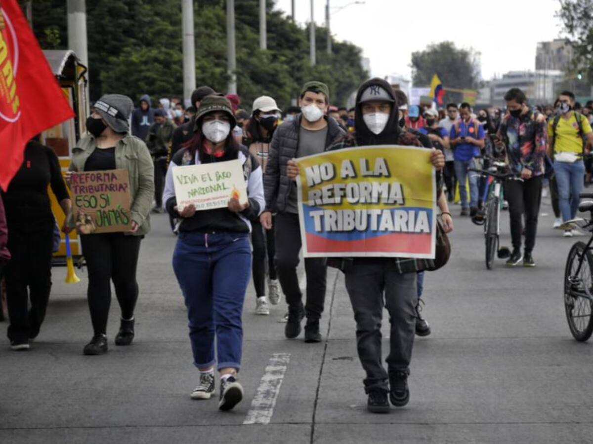 Así se dieron las manifestaciones del 28A en Colombia