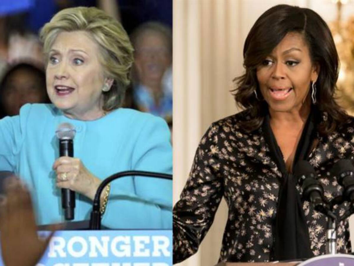 Hilary Clinton y Michelle Obama suman fuerzas