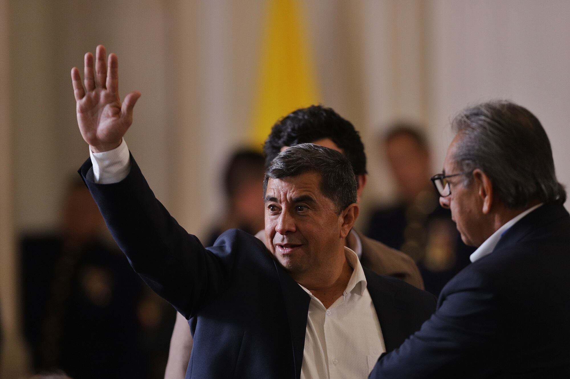 Bogotá, 24 de Agosto de 2022. Posesión de Consejerías y Direcciones del Gobierno Nacional. En la foto: director de Función Pública, Cesar Augusto Manrique. (Colprensa - Álvaro Tavera)