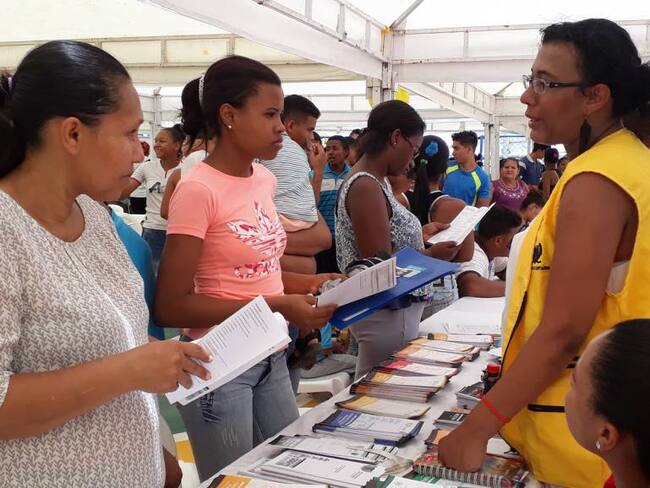 Oferta institucional para víctimas, al barrio Alberto Uribe de Cartagena