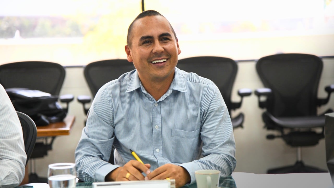 José Noe Espinoza- alcalde de Briceño- foto alcaldía