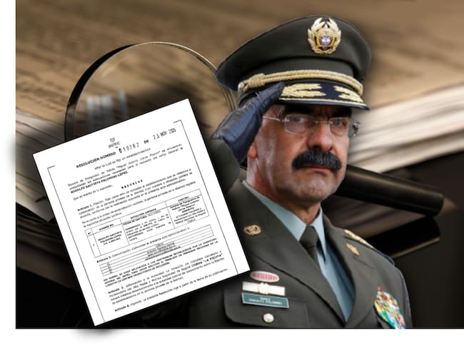 El general (r) Rodolfo Palomino, fue sentenciado a siete años de prisión por el delito de tráfico de influencias.