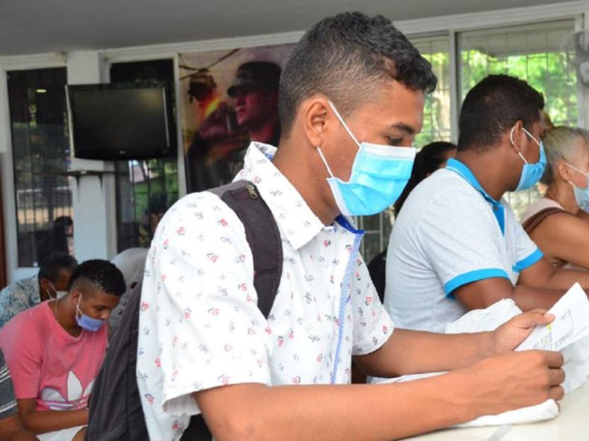 Jóvenes de 24 años lograron obtener su libreta militar en Cartagena