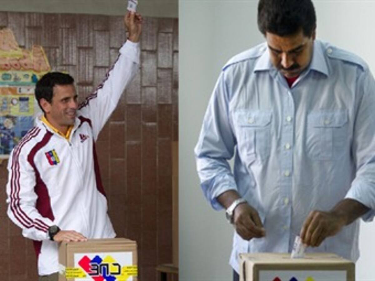 Capriles y Maduro votaron llamando a los venezolanos a romper récord de participación