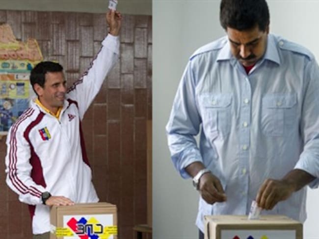 Capriles y Maduro votaron llamando a los venezolanos a romper récord de participación