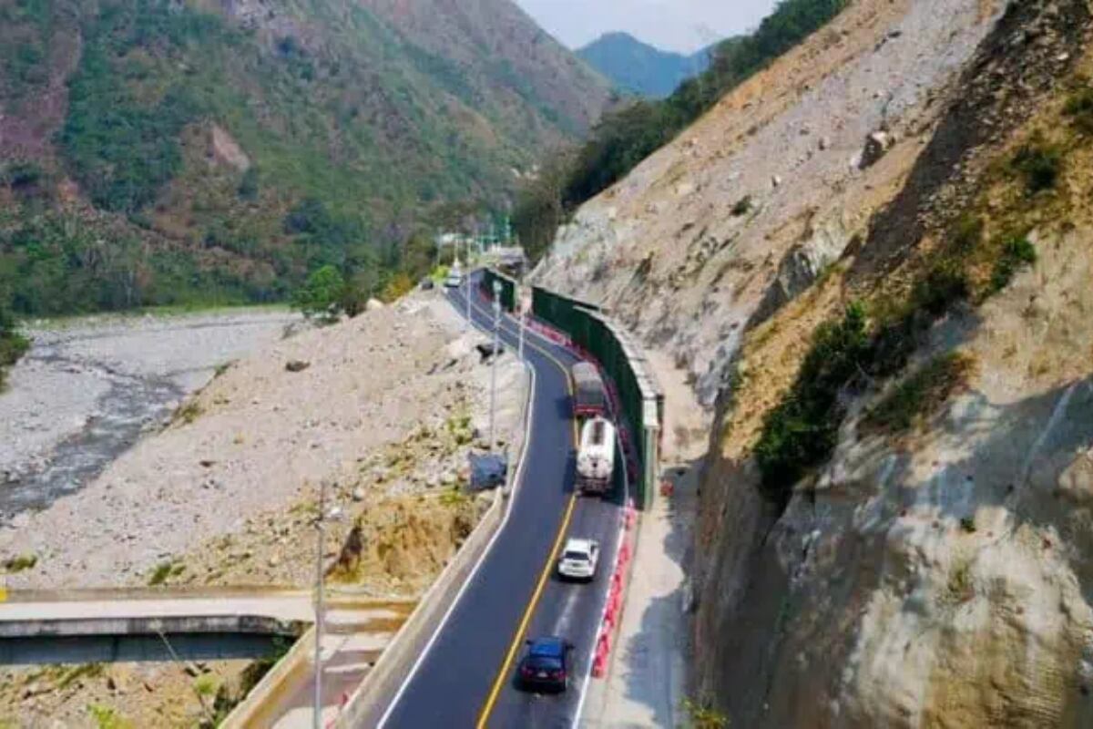 Km 58 vía al llano | Foto: Invías