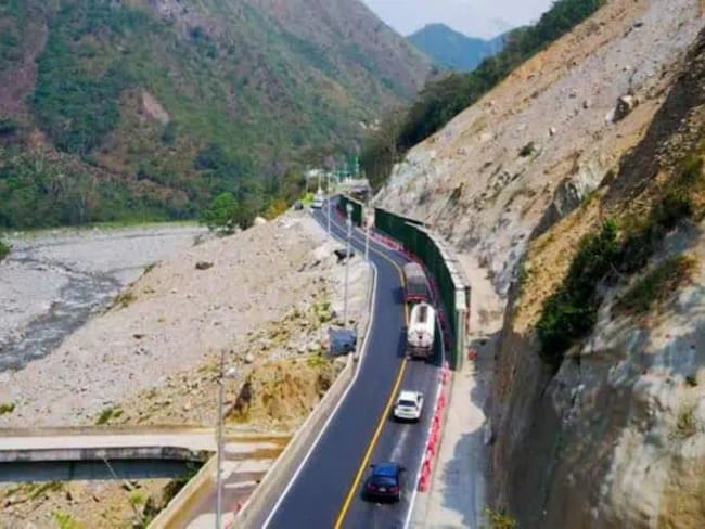 Km 58 vía al llano | Foto: Invías