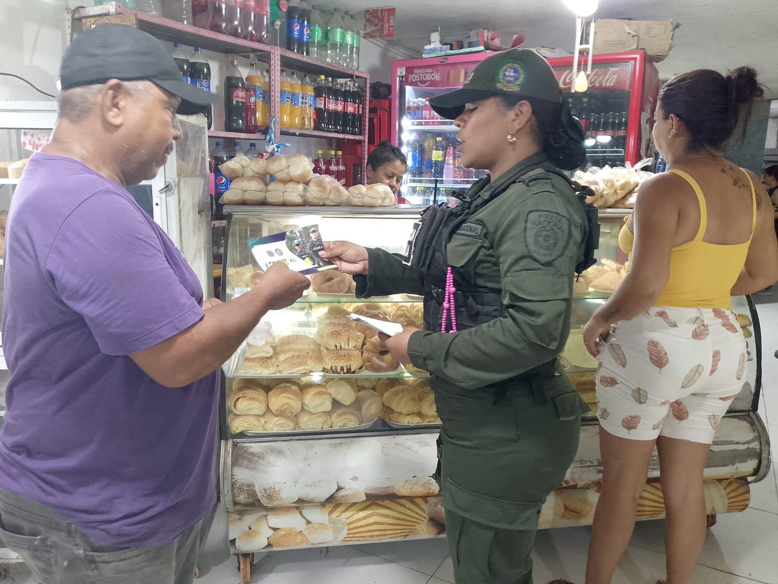 300 personas beneficiadas en jornada de prevención del secuestro y extorsión en El Pozón