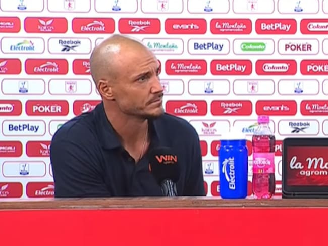 David González, DT del América / Dimayor.