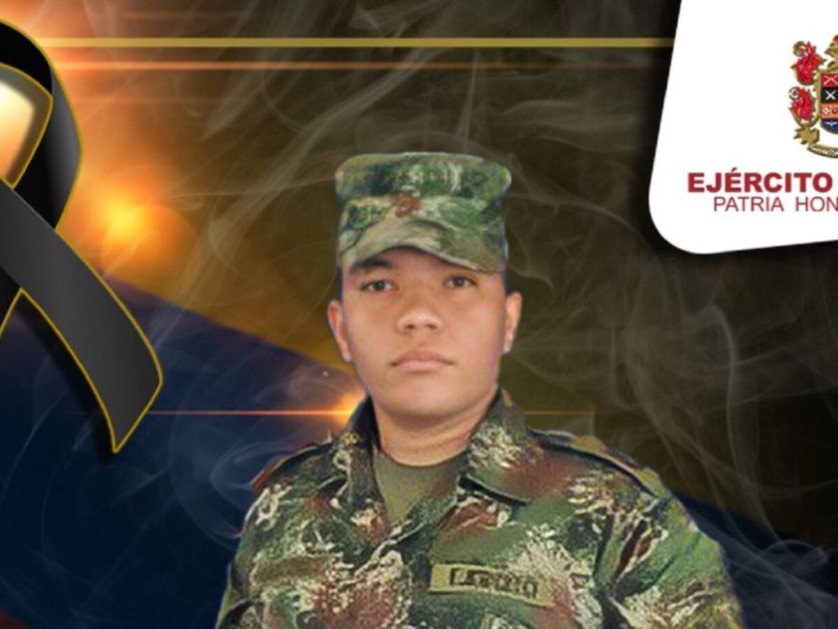 Falleció soldado profesional luego de hostigamiento en el municipio de Tibú