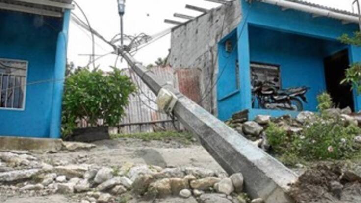 Vendavales afectan a más de 27 mil familias en Colombia