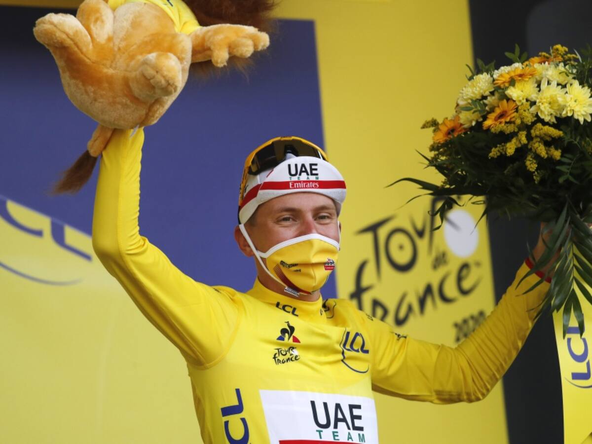 Pogacar venció al reloj, a Roglic y al Jumbo, virtual campeón del Tour