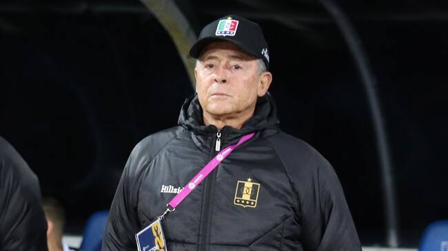 Pedro Sarmiento, entrenador de Once Caldas (Colprensa-Daniel Ocampo)