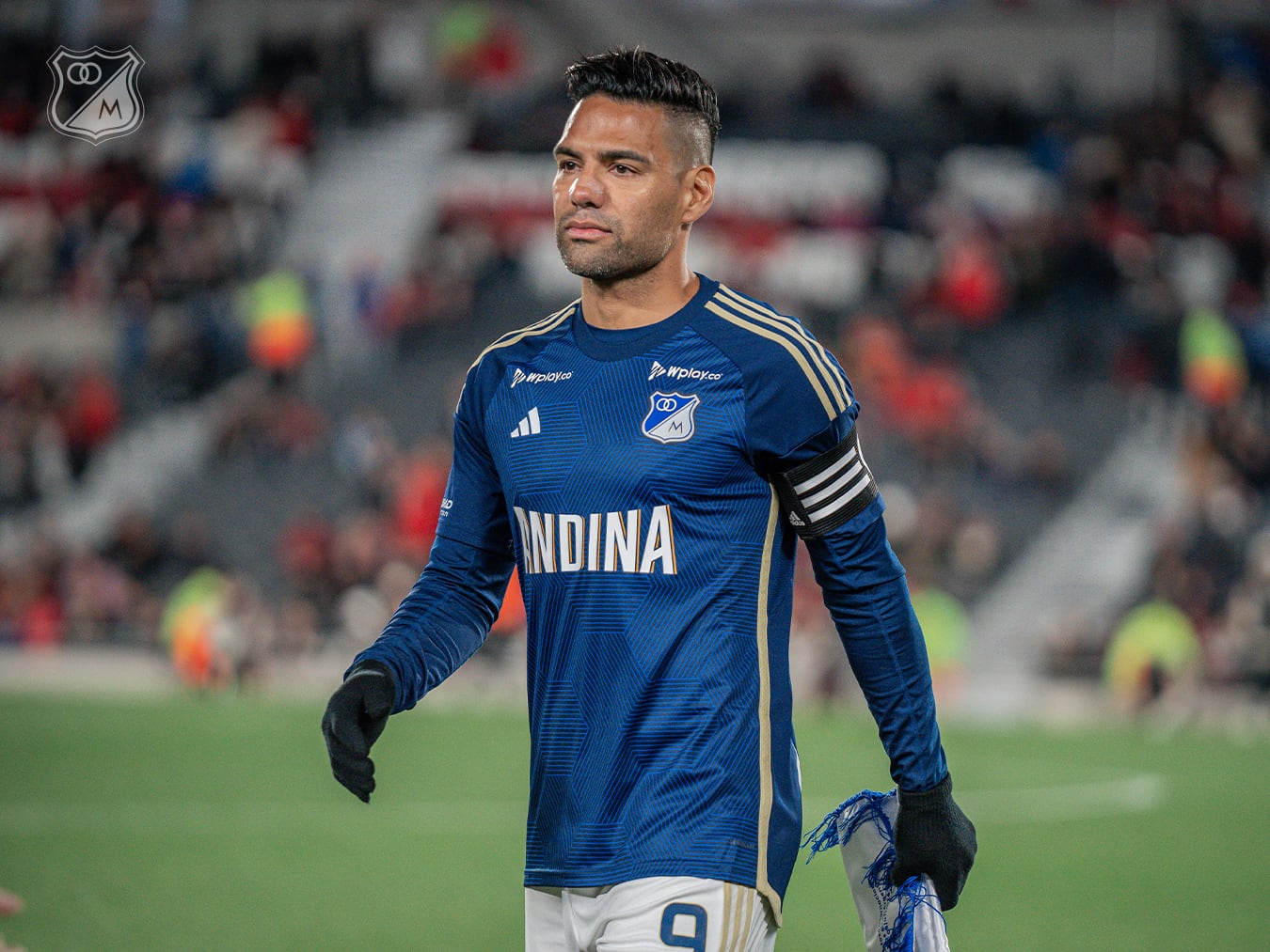 Falcao en su primer partido con Millonarios / Millonarios.