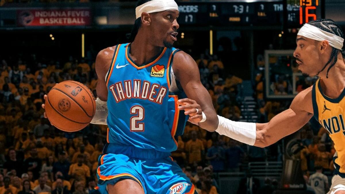 NBA: Oklahoma City Thunder rescató un empate ante Indiana Pacers y las finales se igualaron