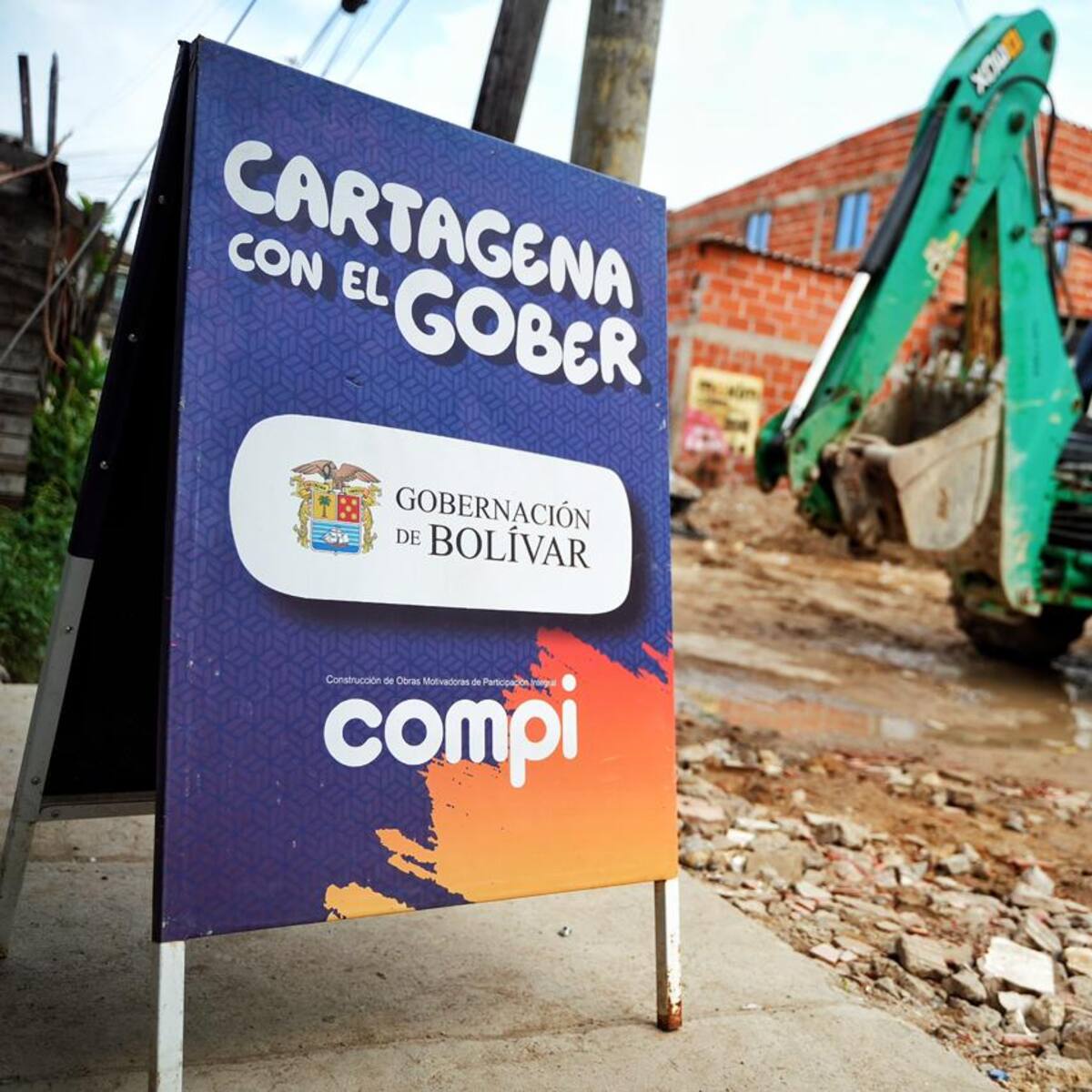 Nueve pavimentaciones del COMPI en la Localidad Industrial y de la Bahía de Cartagena