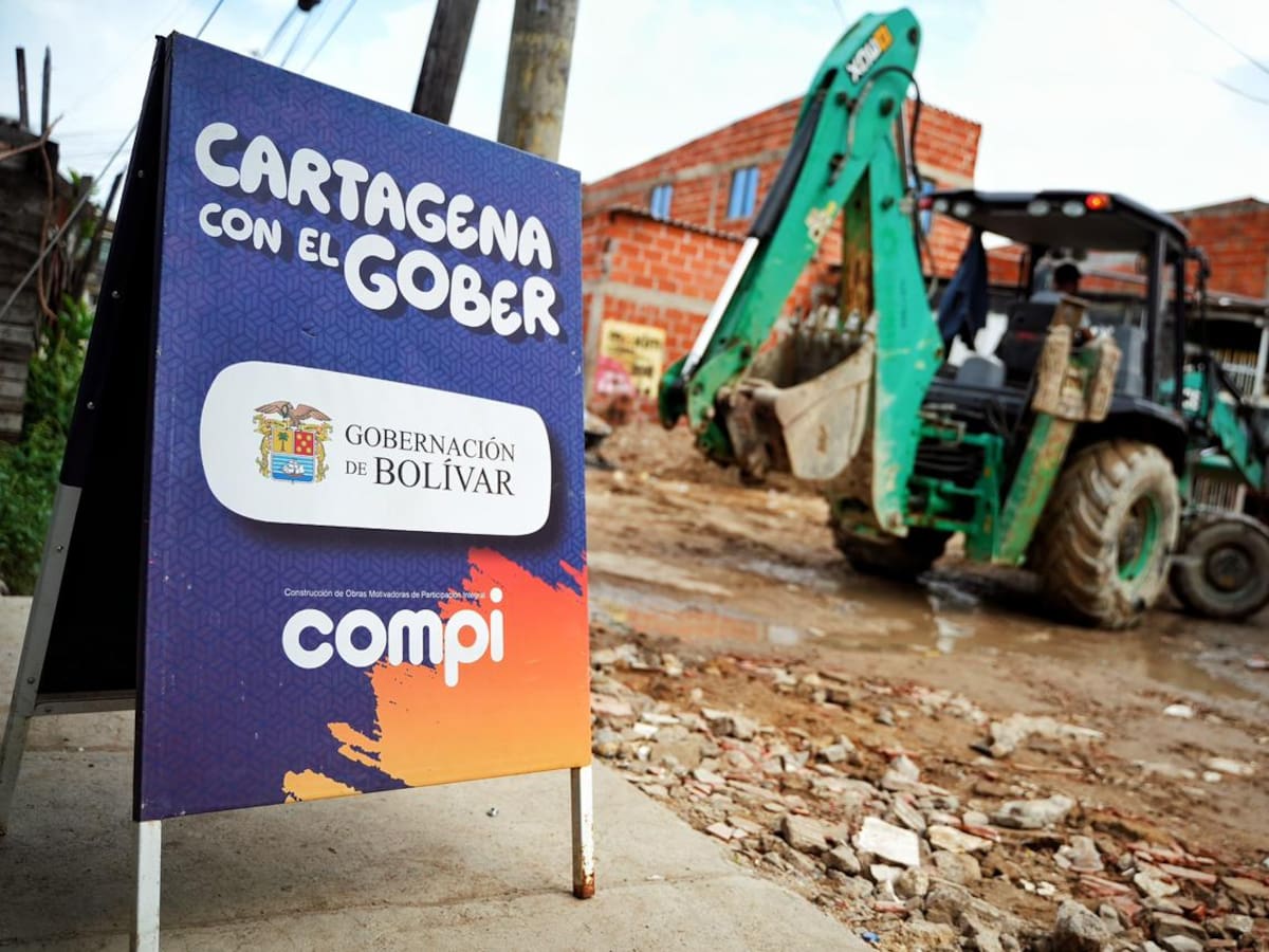 Nueve pavimentaciones del COMPI en la Localidad Industrial y de la Bahía de Cartagena