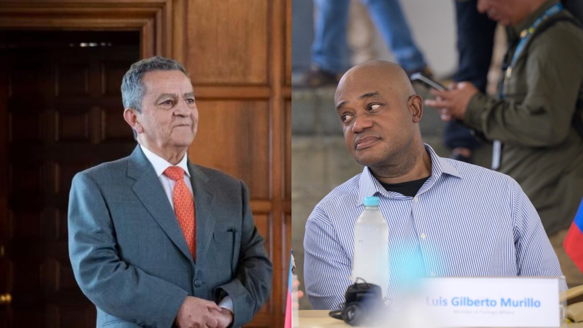 José Antonio Salazar y Gilberto Murillo - Cortesía y Colprensa