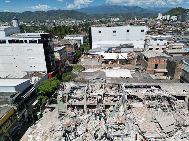 Pereira tras terremoto del 10 de agosto. (Photo by Alexis Munera/Anadolu via Getty Images)