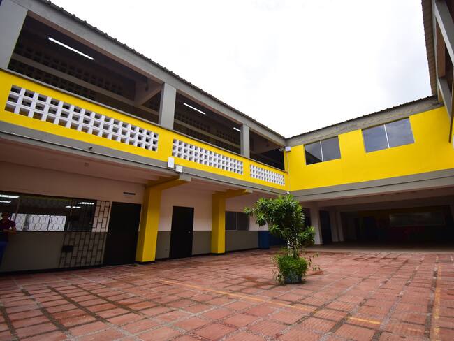 Remodelación de la Institución Educativa Distrital Las Flores en Barranquilla./Alcaldía de Barranquilla