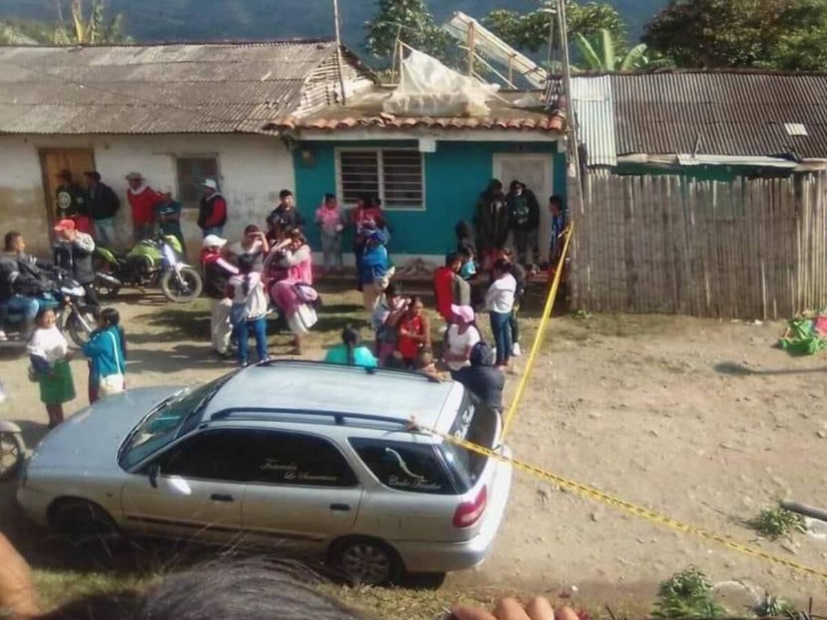 Asesinan a dos jóvenes indígenas en Caldono, Cauca