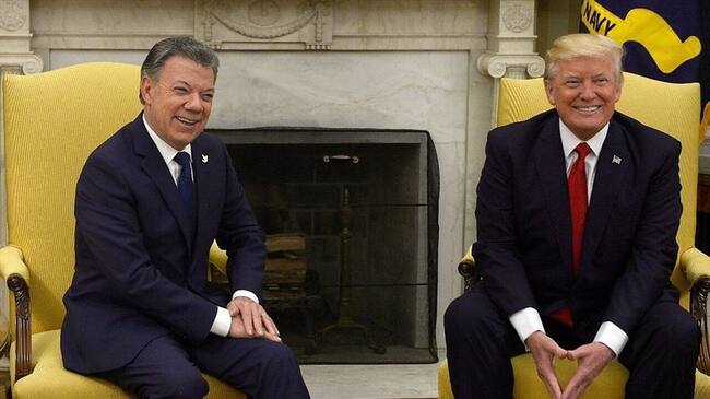 Donald Trump vendría a Colombia en septiembre. Foto: Colprensa