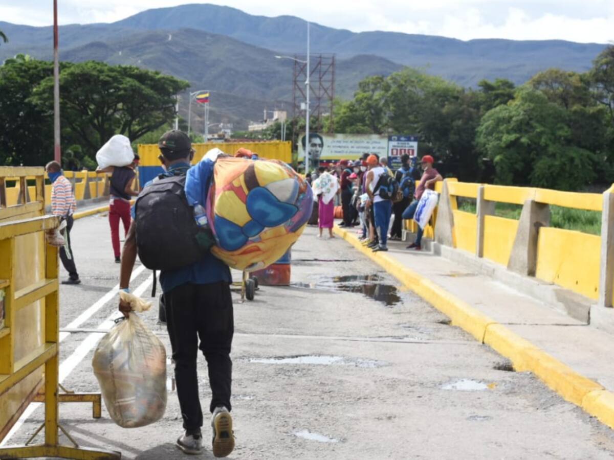 300 migrantes regresaron a Venezuela luego de permanecer en Tienditas