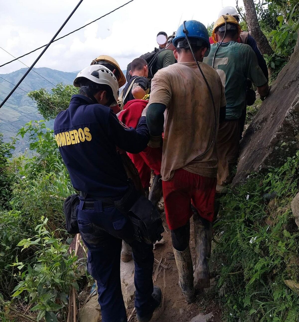Crédito: Bomberos Marmato, Caldas.