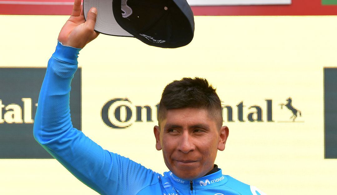 Nairo Quintana proclamado campeón de la Vuelta Asturias 2017.