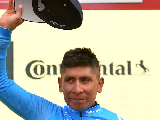 Nairo Quintana proclamado campeón de la Vuelta Asturias 2017.