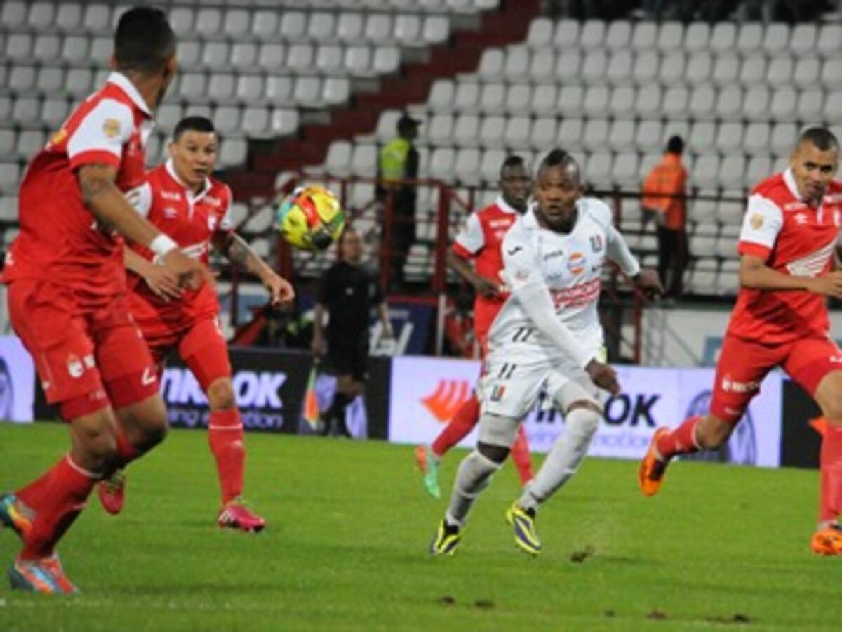 Santa Fe fue contundente y venció 4-1 en su visita a Once Caldas