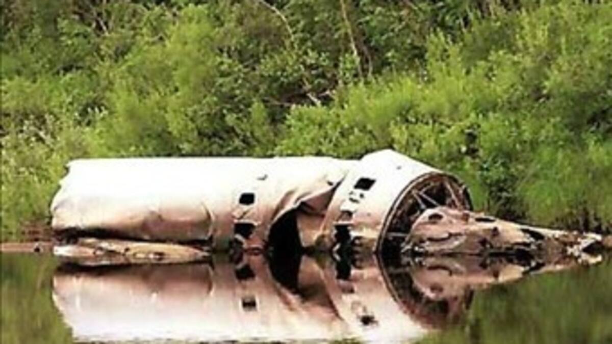Estas son imágenes de algunos residuos espaciales que han caído a La Tierra