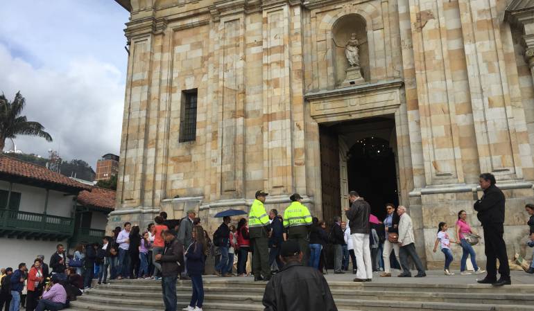 Catedral Primada, aquí está la Virgen de Chiquinquirá.
