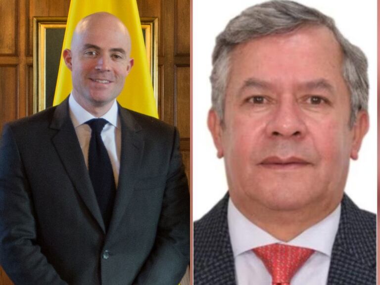 Jorge Leyva y Juan Carlos Losada // Foto: Cancillería - archivo