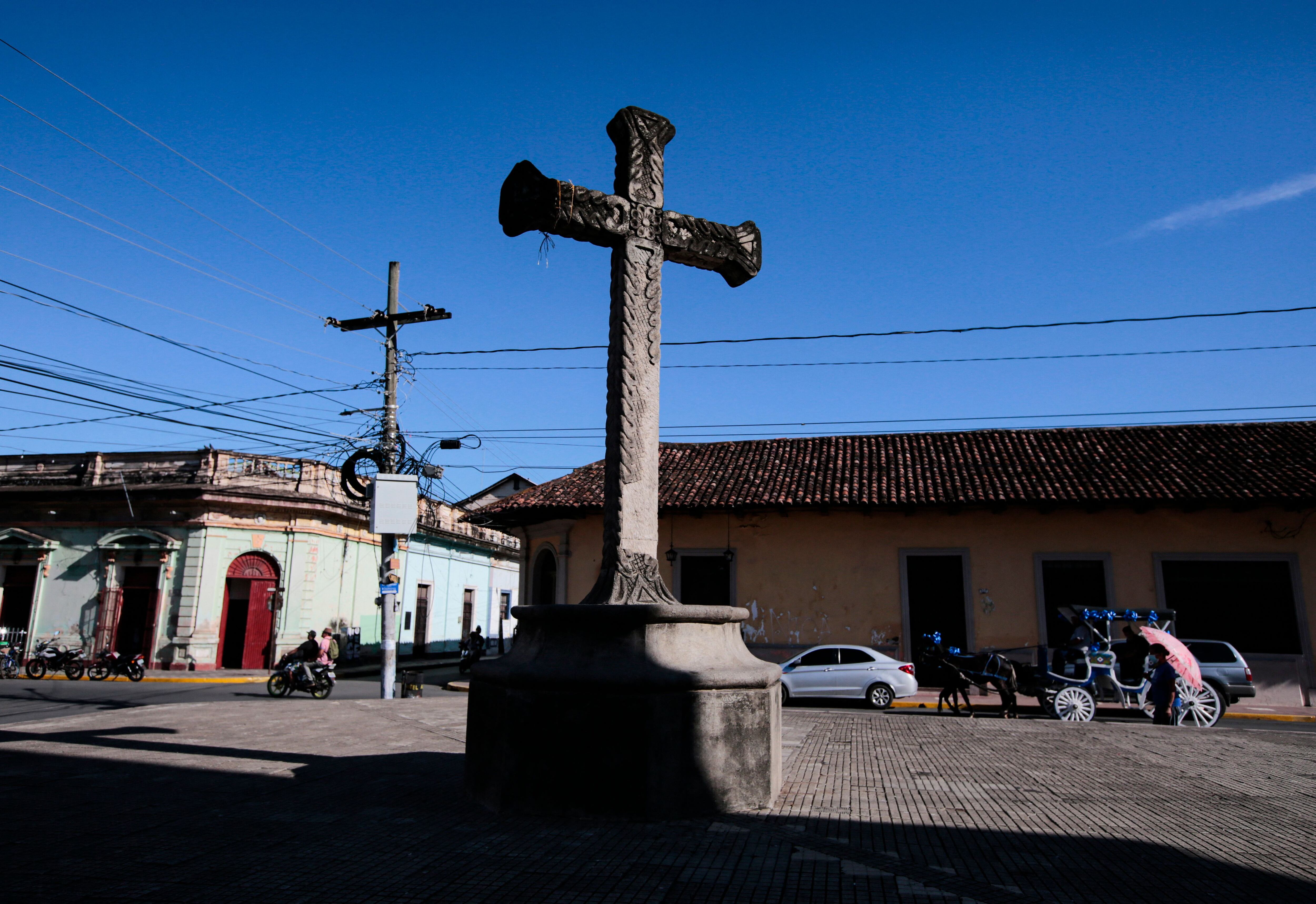 Imagen de referencia de una iglesia Católica en Nicaragua. (Photo by OSWALDO RIVAS/AFP via Getty Images)