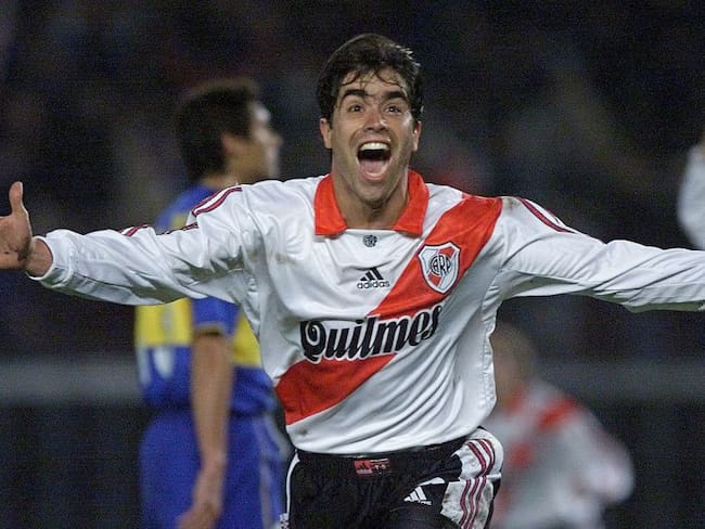 Juan Pablo Ángel y su recuerdo del primer gol ante Boca Juniors
