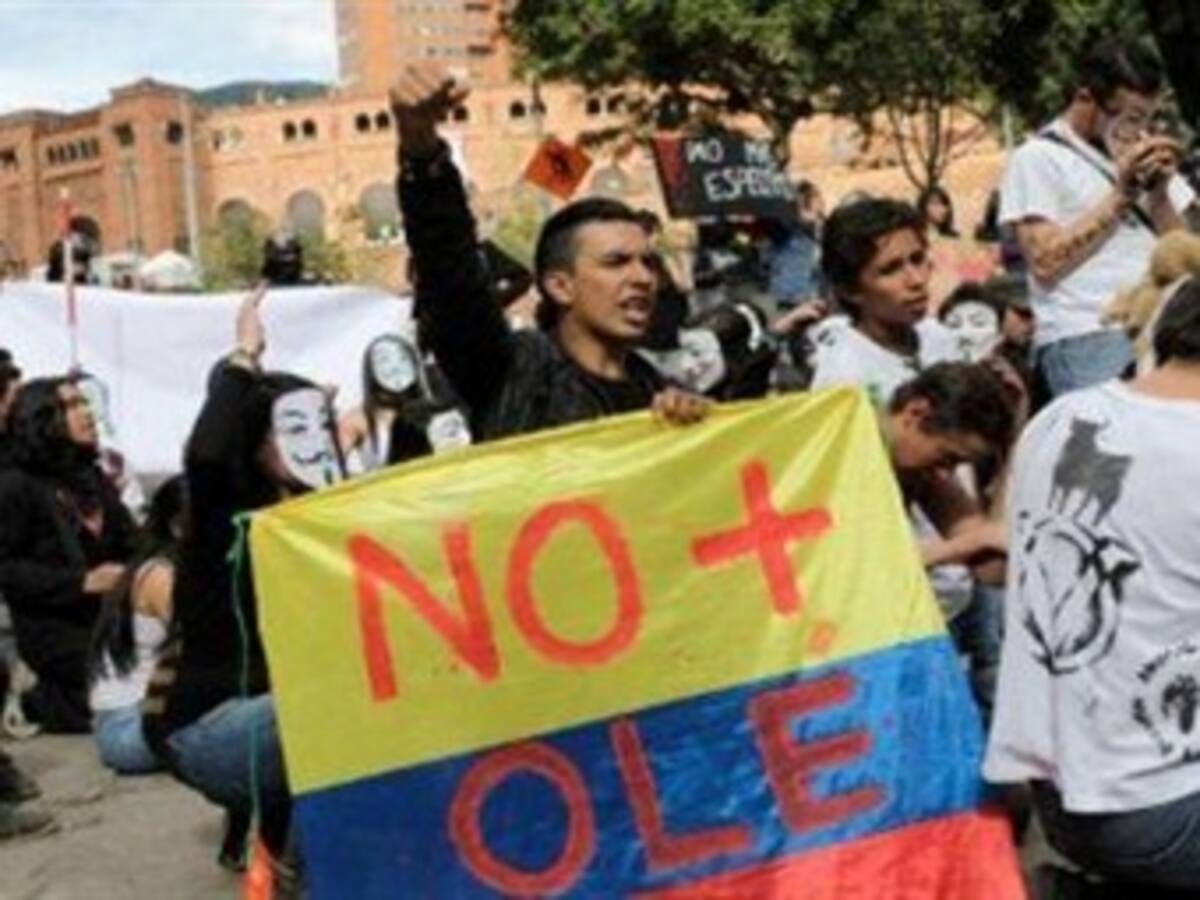 Comienzan protestas por temporada taurina en Bogotá