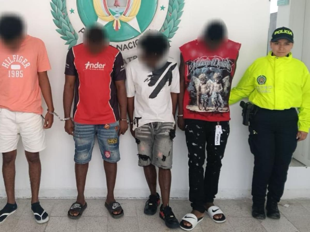 Autoridades capturan cuatro personas por hurto agravado a extranjeros y turistas en El Poblado