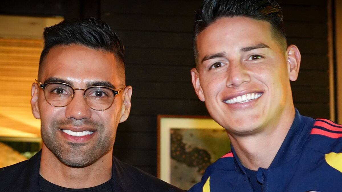 Falcao visitó a la Selección Colombia y entregó sus favoritos para ganar el Mundial