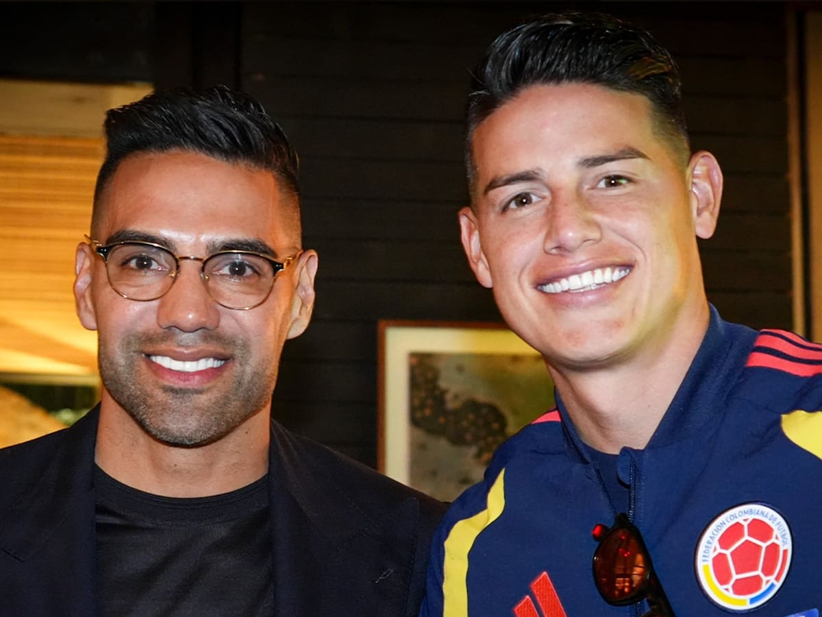 Falcao visitó a la Selección Colombia y entregó sus favoritos para ganar el Mundial