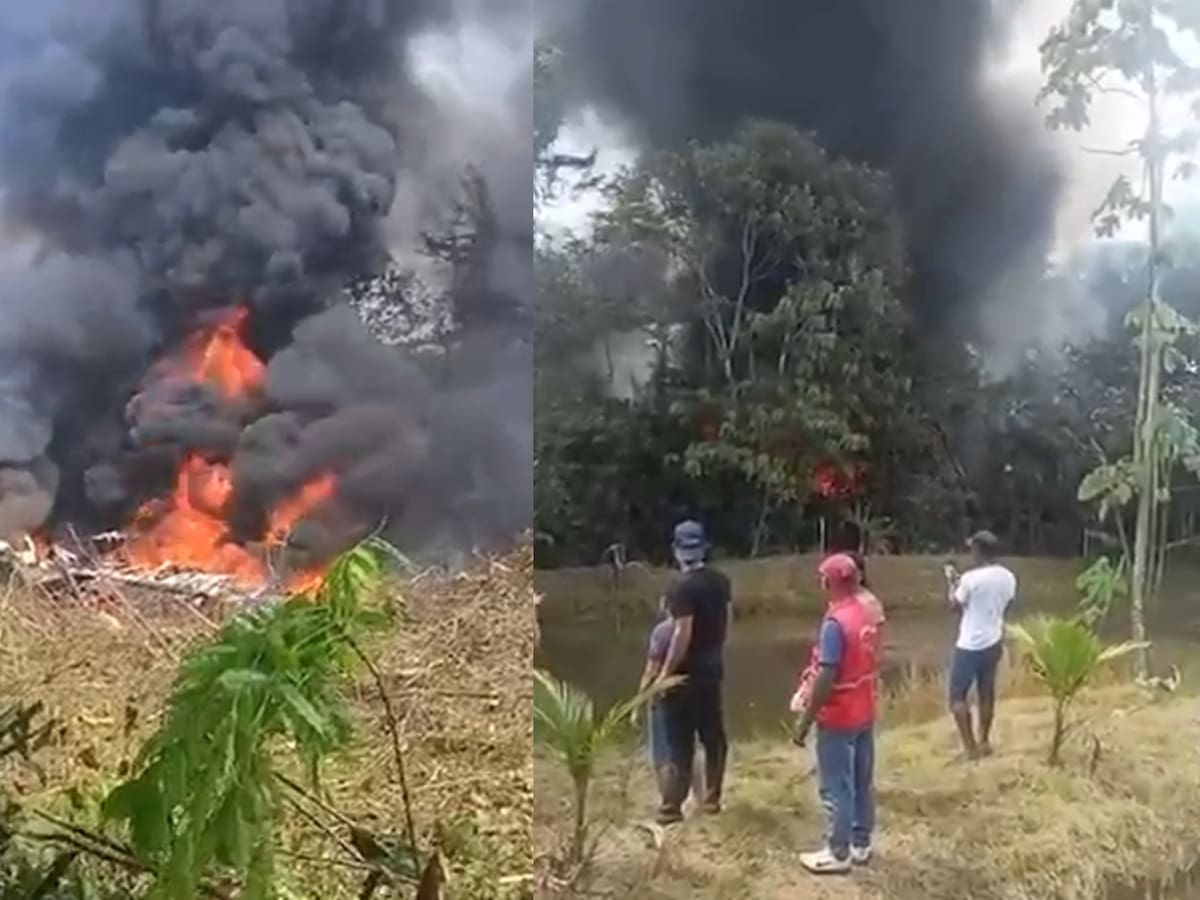 Fuerzas Militares confirman que iban 127 personas a bordo en avión Hércules accidentado en Putumayo