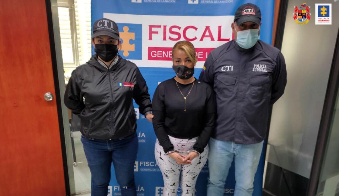 mujer capturada por proxenetismo