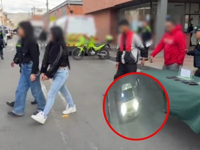 Capturados por el robo a un ciudadano mexicano en la localidad de Bosa, sur de Bogotá.