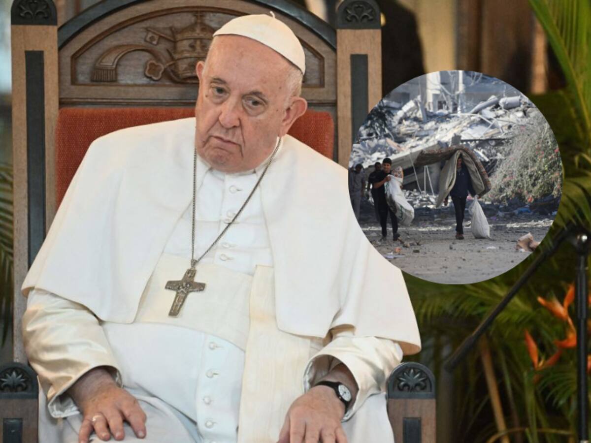 “La ayuda humanitaria debe poder llegar a Gaza y nadie puede impedirlo”: Papa Francisco