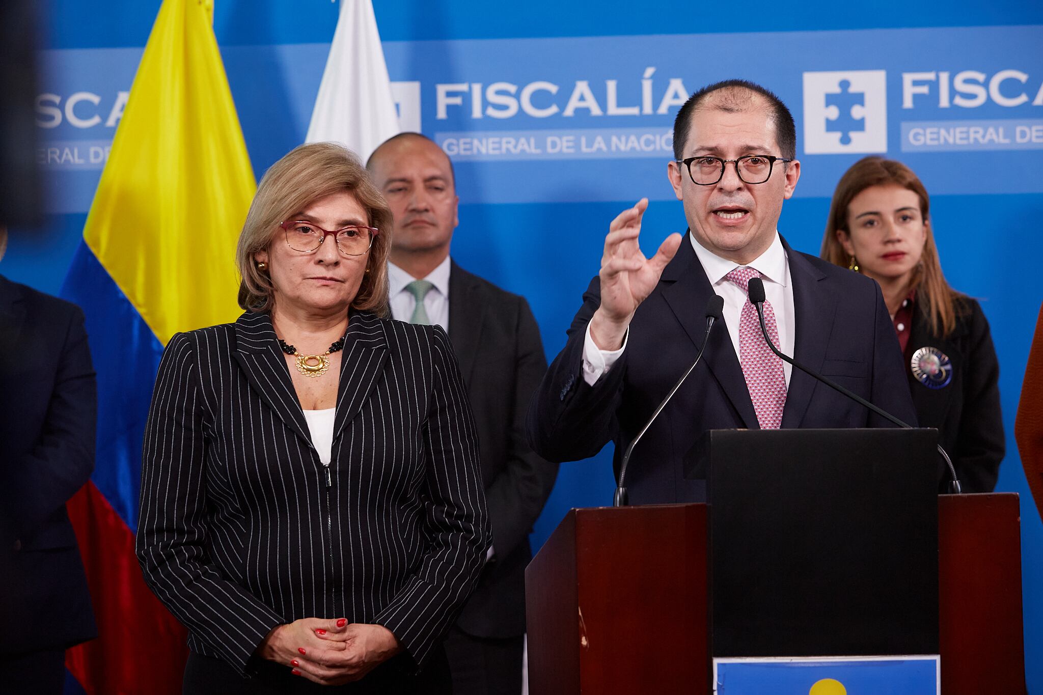 Martha Mancera, fiscal General (e), Francisco Barbosa, ahora exfiscal General