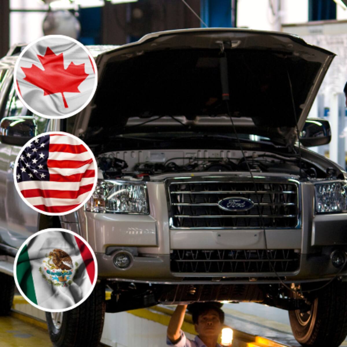 EE.UU. aplaza por un mes los aranceles para importaciones de vehículos de Canadá y México